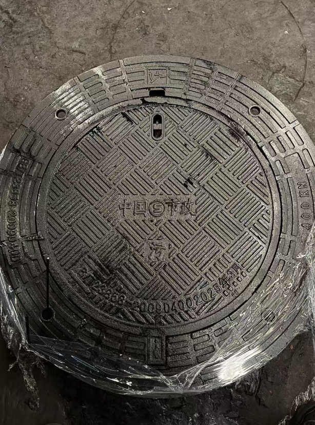 玉环球墨铸铁防沉降井盖展示